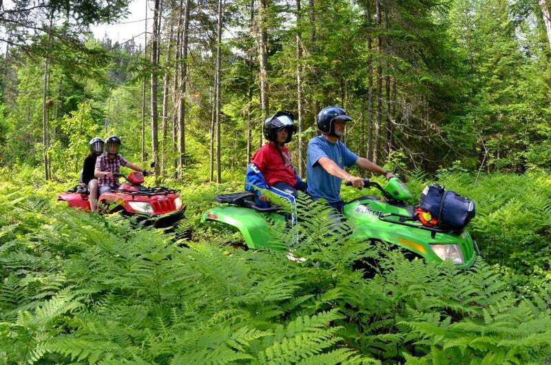 15 min. Tadoussac : Guided ATV tour excursion - A ride shaped by the vehicle you receive