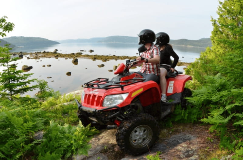 15 min. Tadoussac : Guided ATV tour excursion - What the $56 price really covers