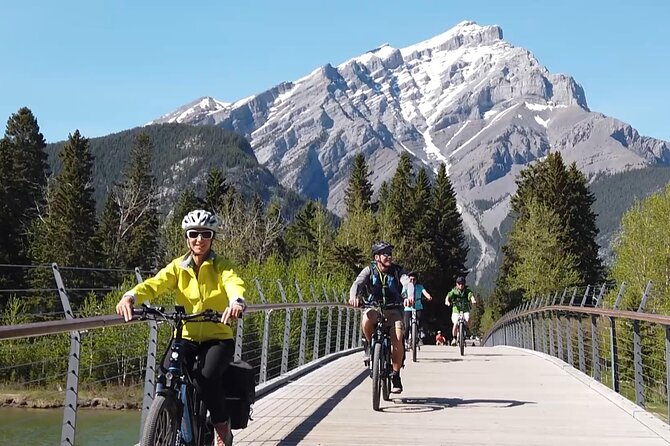2-Hour Guided Banff Townsite e-Bike Explorer - Bow Falls and the first taste of Banff’s scenery