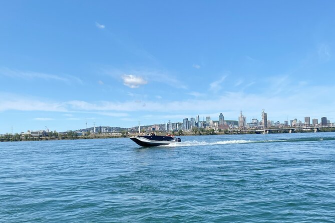 2-Hour Private Montreal Boat Cruise - Jacques Cartier Bridge and the Old Port skyline