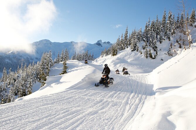2 Hour Wilderness Adventure Snowmobile Tour in Whistler - Riding beyond Whistler’s ski runs
