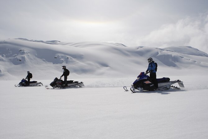 2 Hour Wilderness Adventure Snowmobile Tour in Whistler - Learning to handle the snowmobile