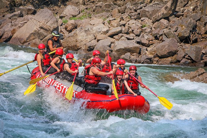 3.5 Hour Whitewater Rafting and Waterfall Adventure - From gentle current to Class IV water