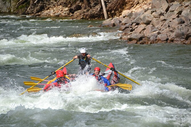 3.5 Hour Whitewater Rafting and Waterfall Adventure - Booking, weather, and cancellation advice