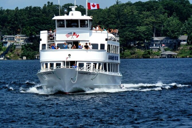 3-Hour 1000 Islands Cruise from Gananoque with views of Boldt Castle - Zavikon Island and the world’s shortest international bridge claim