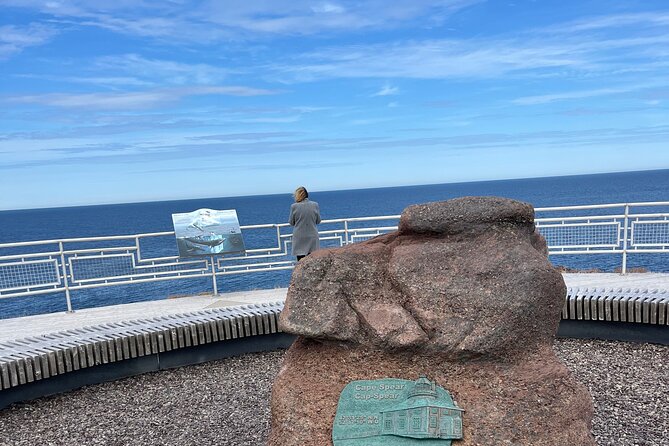 3 hour City Tour of St.John’s, small group up to ten guests - The Terry Fox Monument adds a human story