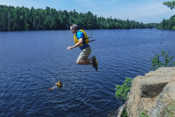 6 Hour Algonquin Park Canoe Trip - A lookout hike with a well-earned lunch