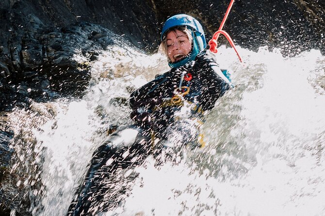 Adrenaline Canyoning Tour - Rappelling, sliding, and moving through water