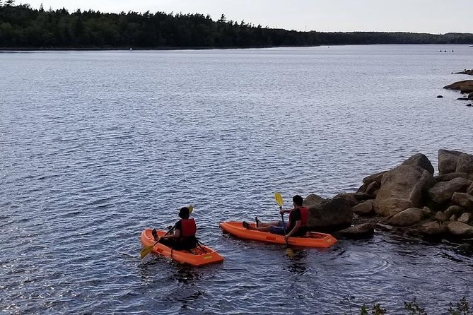 Adult Single Kayak Rental - Getting set with the included equipment