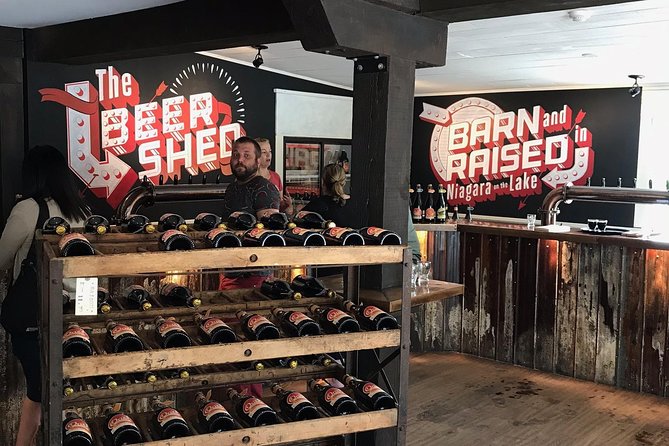 Afternoon Wine, Beer and Charcuterie Tour in Niagara-on-the-Lake - Konzelmann adds lake views and a food pairing