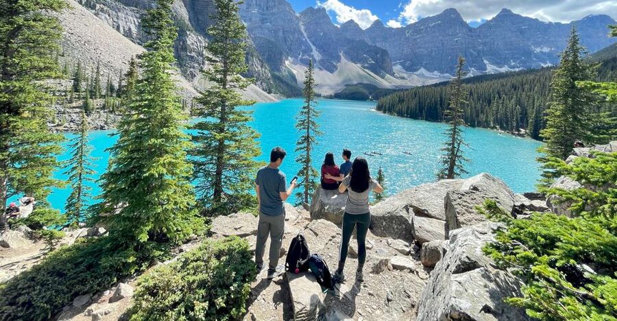 All-Inclusive Private Banff Tour with Hotel Transfer - Two Jack Lake and Lake Minnewanka bring a quieter pause