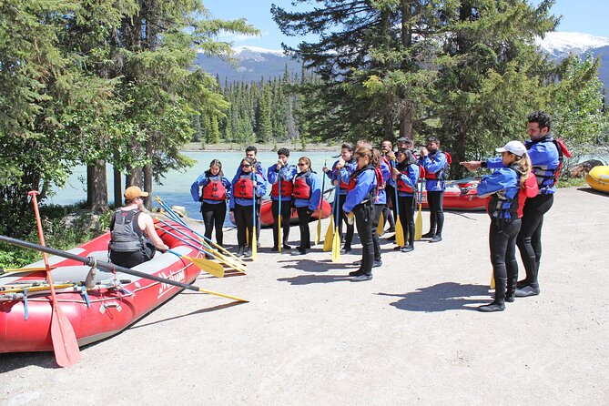 Athabasca Expressway Whitewater Rafting - Getting out, warming up, and returning to Jasper