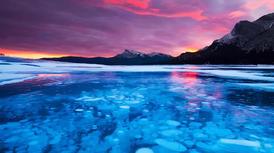 Athabasca Falls/Abraham,Sunwapta Falls, Icefield, Peyto Lake - Athabasca Glacier and the Columbia Icefield area