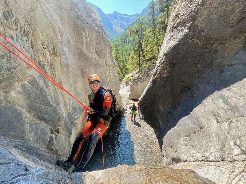 Banff: Beginner Canyoning Half-Day Tour - The first 30 minutes: safety before excitement