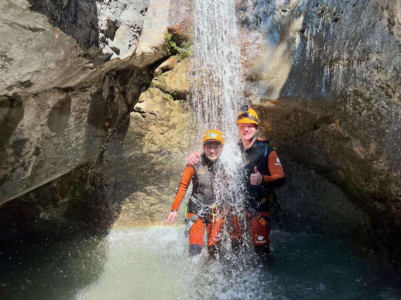 Banff: Beginner Canyoning Half-Day Tour - Two canyon sections with a gradual rhythm