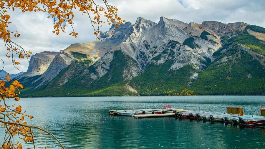 Banff/Calgary:Banff National Park&Johnston Canyon 1-Day Tour - Lake Minnewanka brings a quieter pause