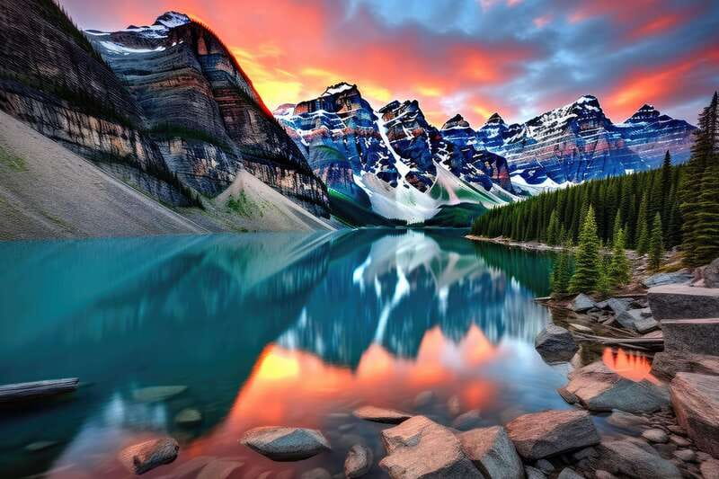 Banff/Canmore: Moraine Lake and Lake Louise 90 Min Each - Leaving Banff or Canmore in an air-conditioned van
