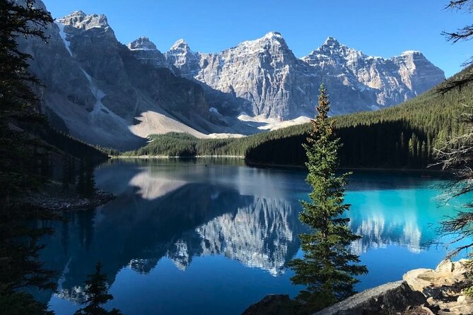 Banff/Canmore Moraine Lake & Lake Louise– Hike, Canoe or Sightsee - Riding through Vermilion Lakes and the Bow Valley