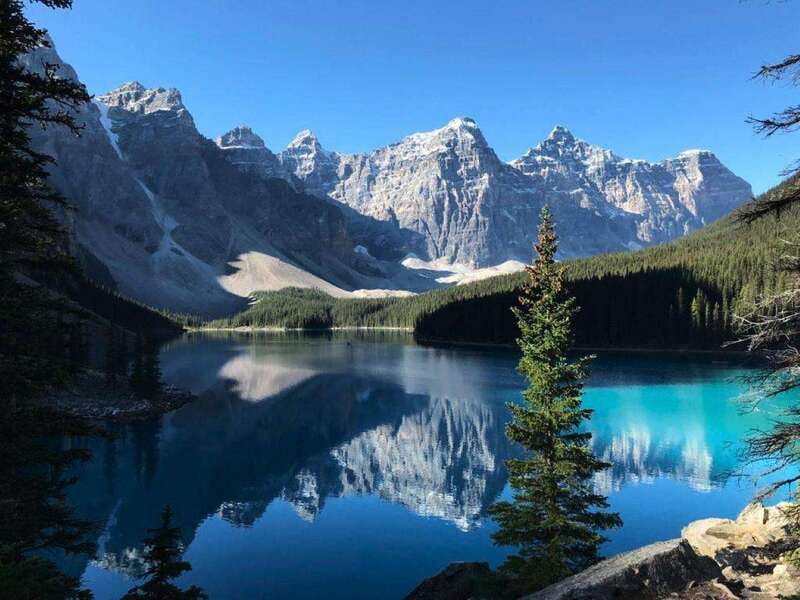 Banff/Canmore- Moraine Lake & Louise-Morning or Sunset Tour - The morning schedule: 1.5 hours at each lake
