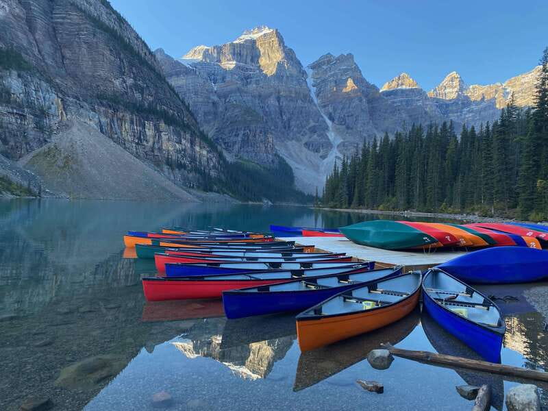 Banff/Canmore: Sunrise at Moraine Lake w/ Lake Louise Option - Why sunrise is the right time for Moraine Lake