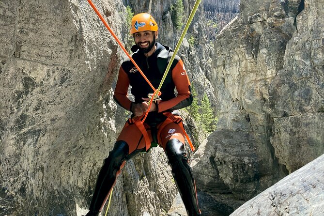 Banff Canyoning - Ghost Canyon (Intermediate Level) - What the safety clinic adds for first-time rappellers