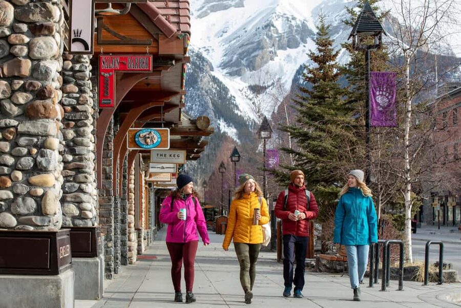 Banff: City Highlights Walking Tour | 3-Hour - Cascade of Time Garden adds a quieter pause