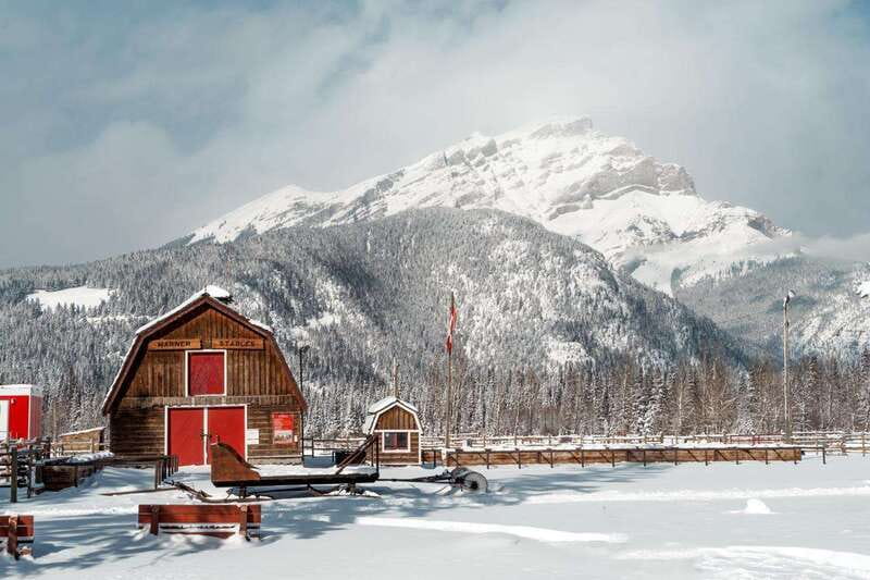 Banff: Family Friendly Horse-Drawn Sleigh Ride - The sleigh ride through the mountain meadows
