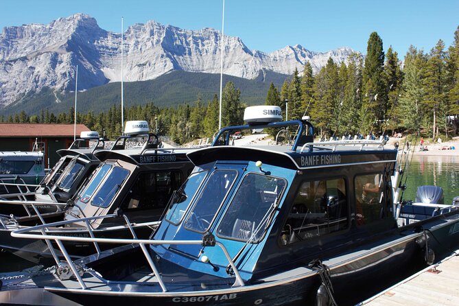 Banff Fishing on Lake Minnewanka - The 8:00am, 1:00pm, and 5:30pm choices