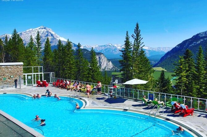 Banff: Gondola, Hot Spring and Three Lakes Tour - Banff town for a quick Rocky Mountain pause