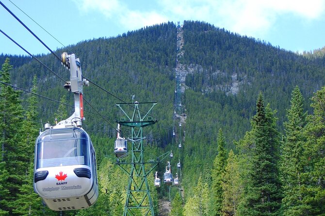 Banff Gondola Hot Springs Bow Falls and Three Lakes tour - The Banff Gondola and Sulphur Mountain