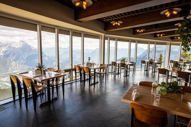 Banff Gondola Ride Admission - Coffee, Dinner, and Warm Indoor Views