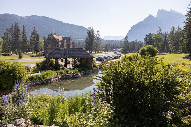Banff Highlights E-Bike Tour - Starting at Bear Street and crossing the Bow River