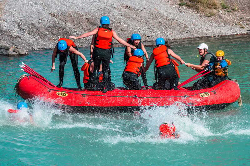 Banff: Kananaskis River Whitewater Rafting Tour - Learning the commands before the first rapid