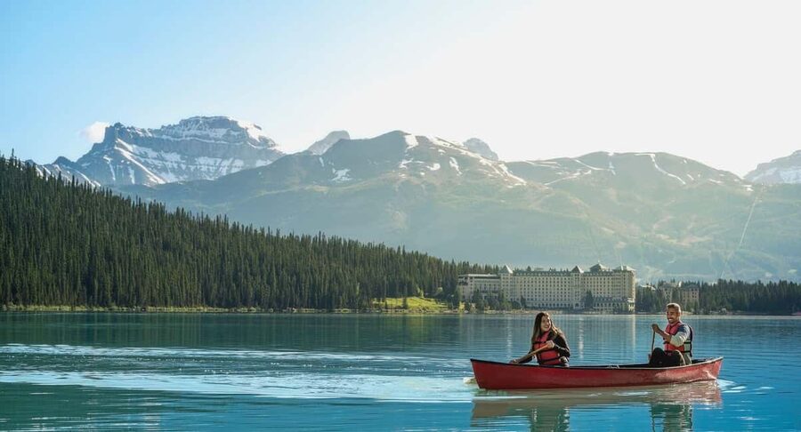 Banff: Lake Louise,Emerald & Johnston Canyon+5More - Emerald Lake and Natural Bridge in Yoho National Park