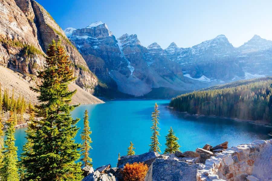 Banff: Lake Louise,Lake Minnewanka,Emerald Lake & Banff Town - Emerald Lake and Natural Bridge in Yoho National Park