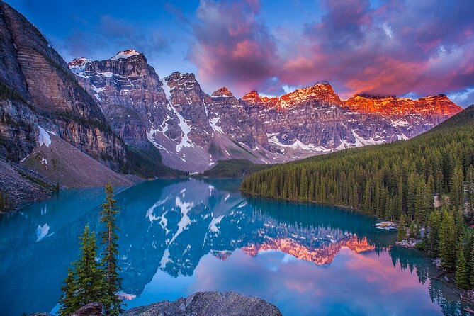 Banff Lake Louise Moraine & Emerald Lake Tour - Lake Louise and the Victoria Glacier