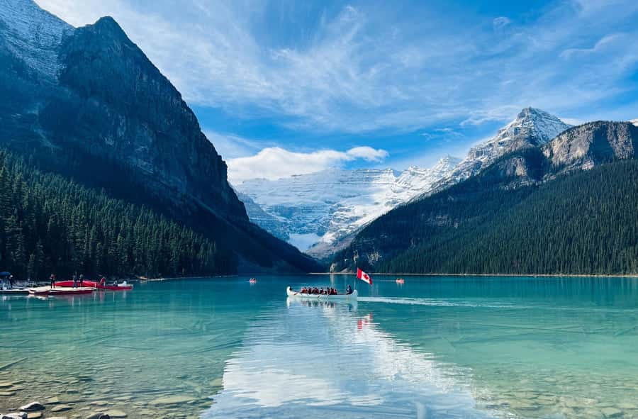 Banff: Lake Louise & Moraine Lake Half Day Tour - Castle Mountain sets the tone on the drive
