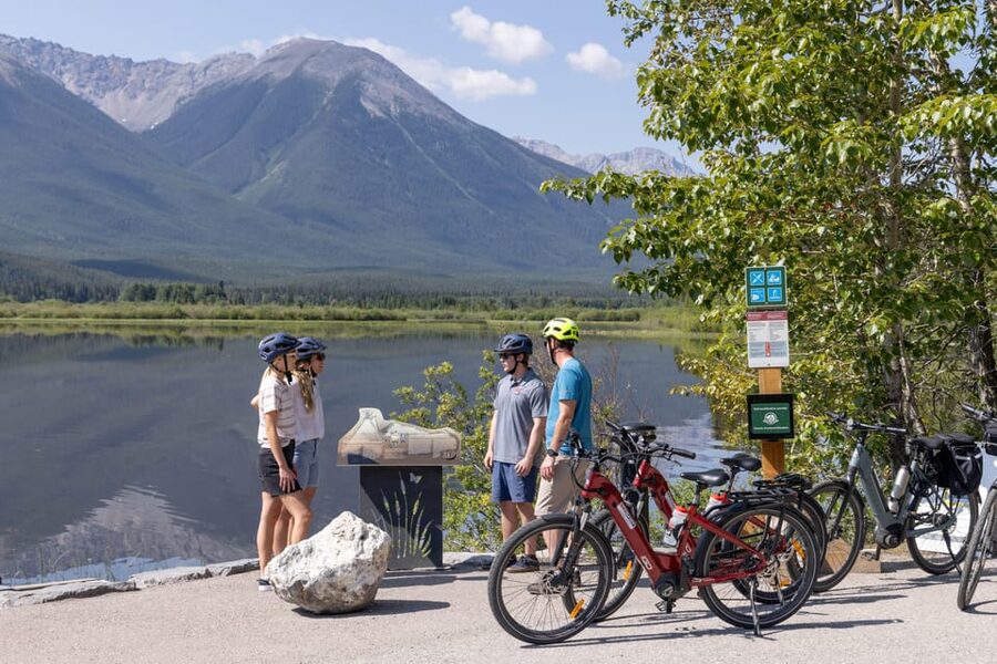 Banff: Mountain Lakeside Guided E-Bike Tour - Bankhead’s coal-mining remains
