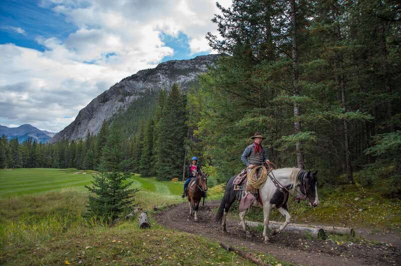 Banff National Park: 1-Hour Spray River Horseback Ride - A gradual climb and return to the corrals