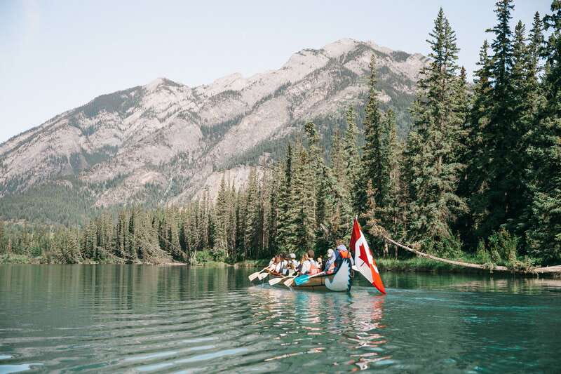 Banff National Park: Big Canoe River Explorer Tour - Local stories, canoe history, and wildlife facts