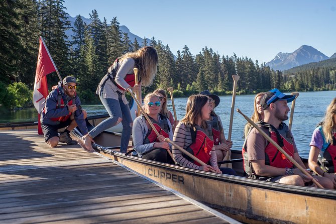 Banff National Park Big Canoe Tour - Guides, stories, and Banff’s local past