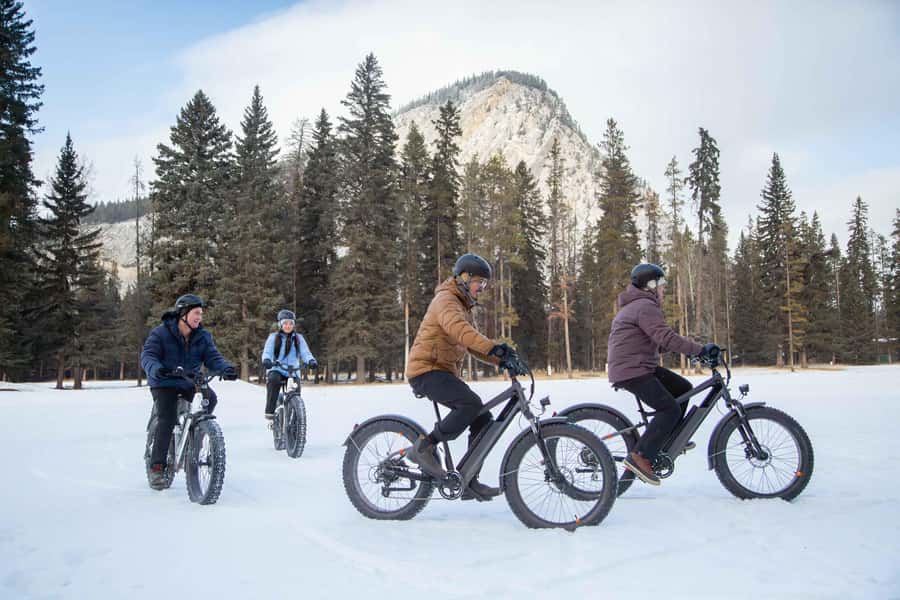 Banff Top Sights via Electric Fat Bike Tour All Skill Levels - What the $137 price includes