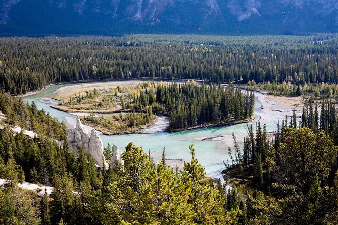 Banff Tour with Gondola & Lake Cruise - roundtrip from Banff - Tunnel Mountain Drive, Bow Falls, and the hoodoos