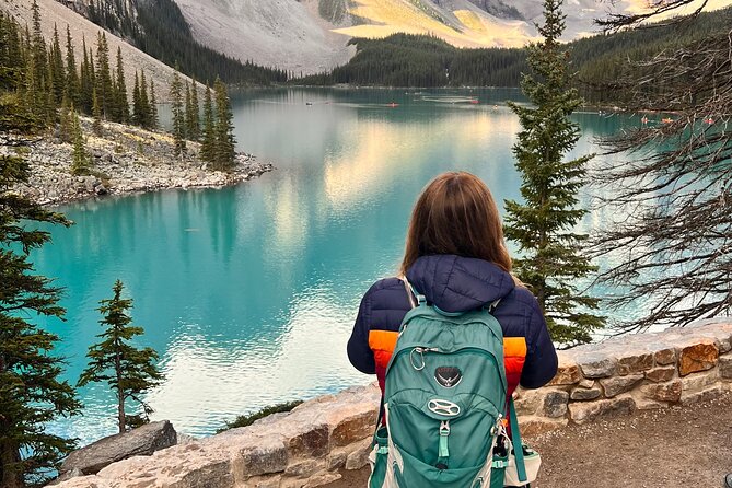 Banff Town ,Lake Louise, Moraine , Emerald & Johnston Canyon Tour - Emerald Lake brings a quieter Yoho view
