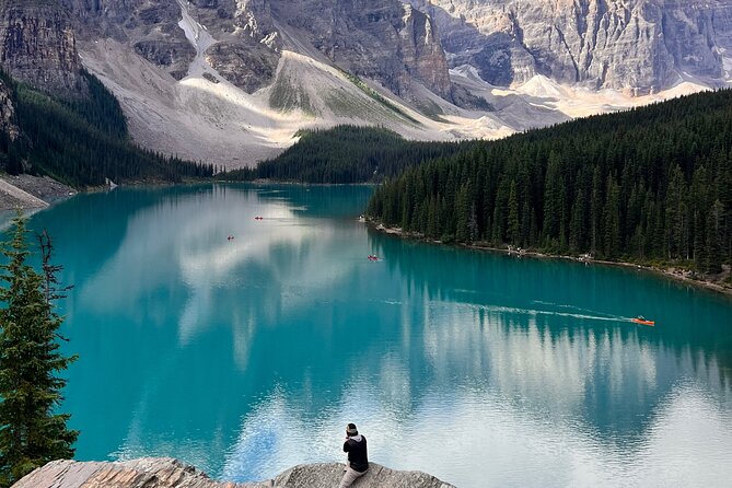 Banff Town ,Lake Louise, Moraine , Emerald & Johnston Canyon Tour - Banff Avenue ends the sightseeing with town time
