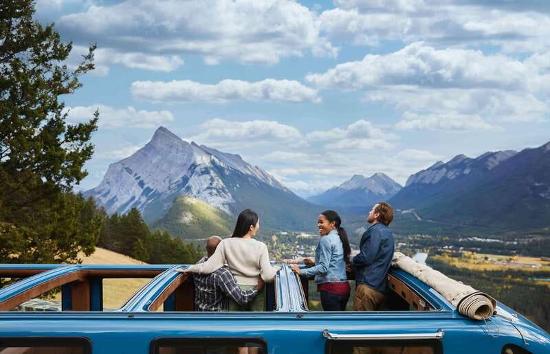 Banff: Vintage Car Legendary Open-Top Touring - What you see during the 1.5-hour route
