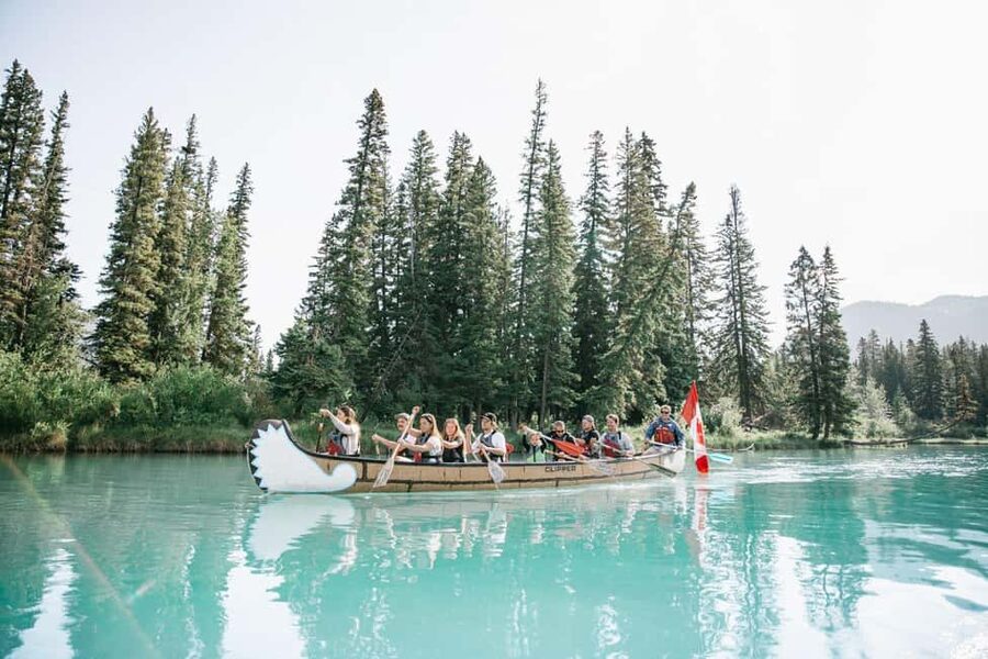 Banff: Wildlife on the Bow River Big Canoe Tour - The scenery is a reason to book on its own