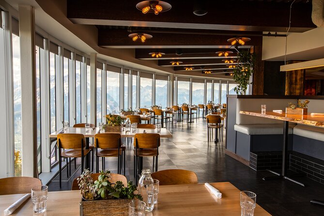Banff Winter Tour Featuring Mountaintop Dinner and Banff Gondola - Northern Lights Alpine Kitchen brings the evening indoors