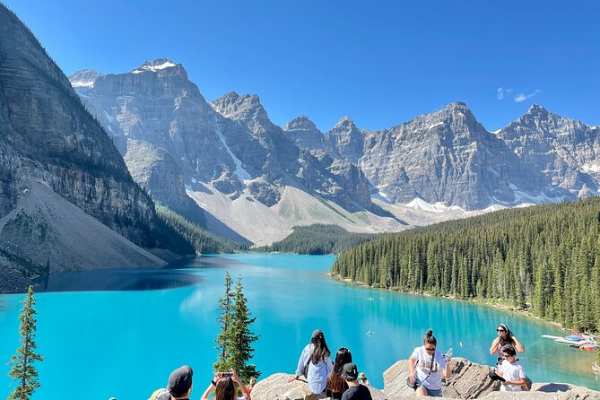 Banff Yoho Parks | Lake Louise | Moraine | Emerald - Private Tour - Emerald Lake adds a quieter change of color