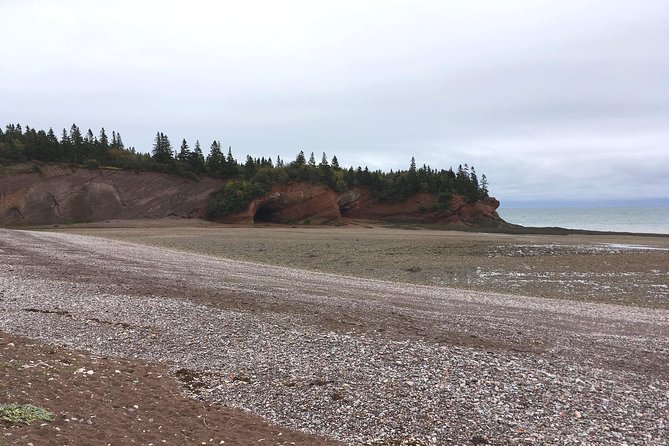 Bay of Fundy Tour by Bus - The long coastal run toward St. Martins